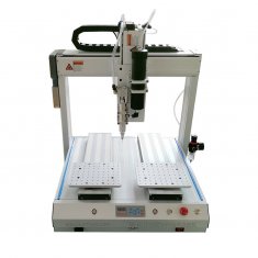 SR-DJ1234雙table自動點膠機